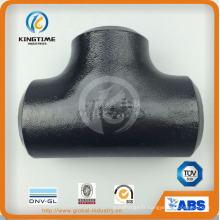 Haute qualité ASME B16.9 Butt soudé té raccord carbone raccord en acier (KT0297)